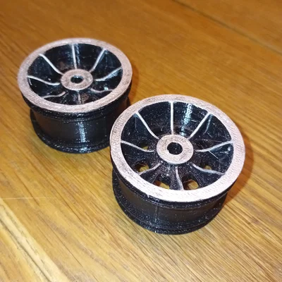 Mâm xe Dunlop Tamiya 1:10 - Phụ kiện RC độc đáo