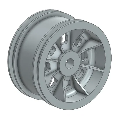 Mâm xe Dunlop Tamiya 1:10 - Phụ kiện RC độc đáo