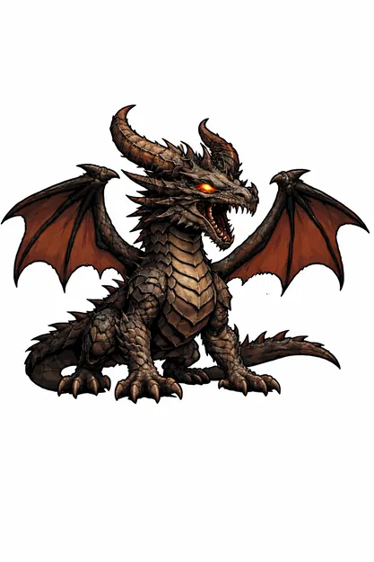 Tượng Rồng 3D - Mô Hình Rồng Uy Dũng Trang Trí Nhà Cửa - Image 1