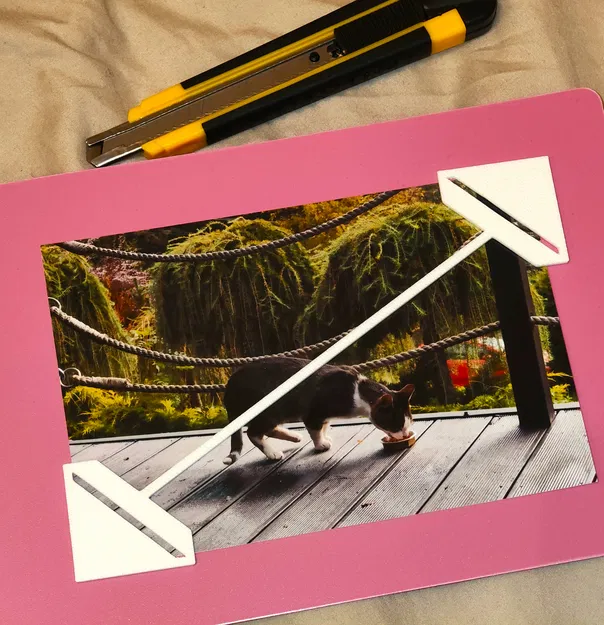 Stencil Cắt-Kẹp Ảnh Cho Album (10x15cm) - Image 1