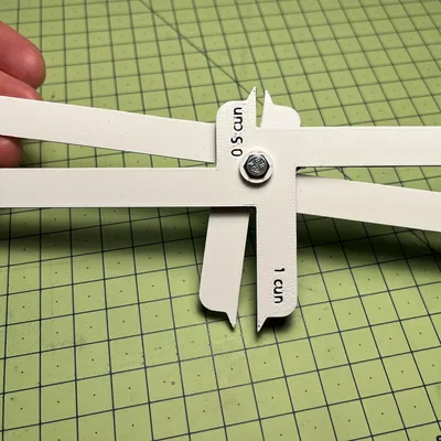 Thước đo Tsun (Cun) / Dụng cụ đánh dấu huyệt châm cứu