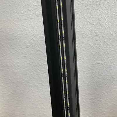 Thanh đèn LED cho 2020 Extrusion: máng đi dây, quản lý dây & bumper