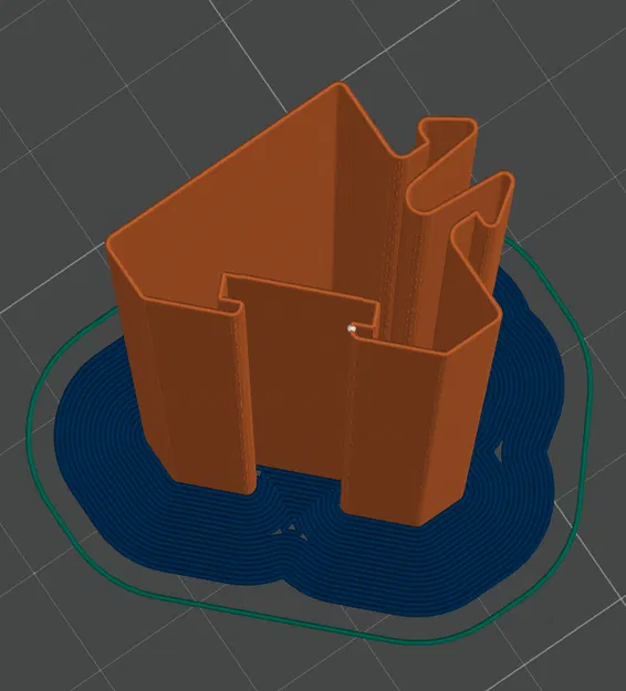 Phụ kiện 3D: Nẹp giữ đèn LED 10mm cho nhôm định hình 2020 - Image 2