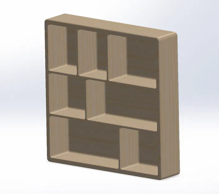 Tủ trưng bày Curiosities dạng modular – Lưới treo tường 233mm - Image 1