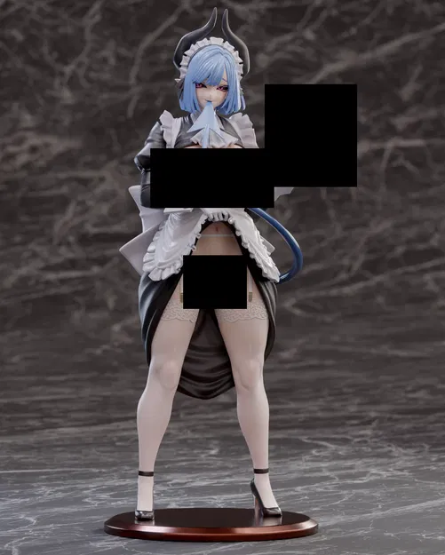 Cô Gái Anime/Hentai Body Curvy Kèm Toys (NSFW) - Mẫu In 3D - Image 1