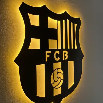 Đèn Tường LED FC Barcelona (In 3D)