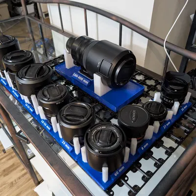 Khay Gridfinity đựng các ống kính Fujifilm X-Mount (Assorted Lenses)