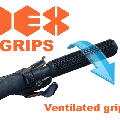 HEX grips - Tay nắm xe đạp thoáng khí