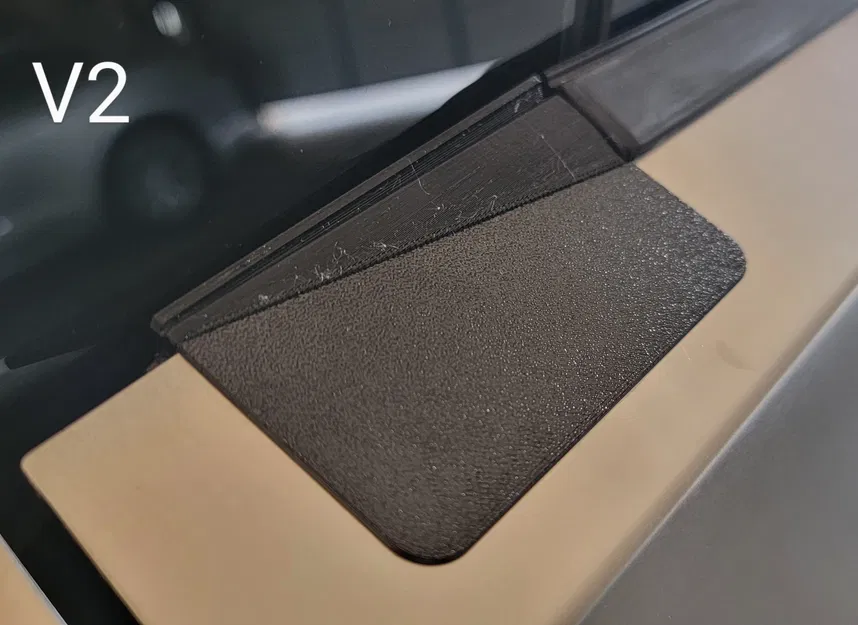 Nắp che lỗ gương Cybertruck (Cybertruck Mirror Delete Cover) - Image 2