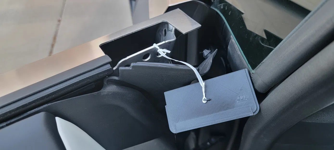 Nắp che lỗ gương Cybertruck (Cybertruck Mirror Delete Cover) - Image 4