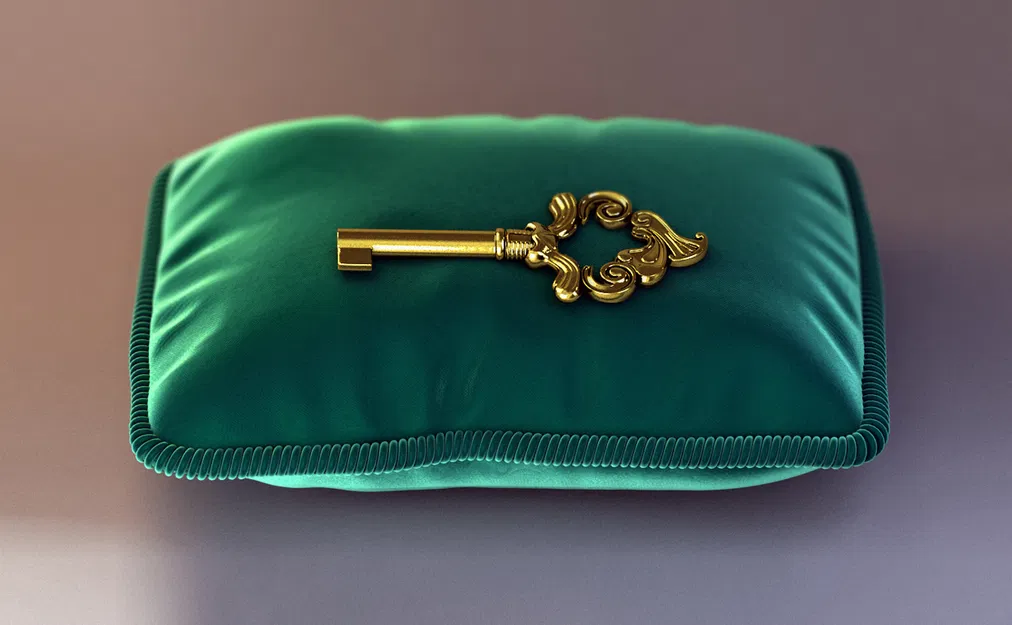 Chìa Khóa Cổ Điển (Old Key) - Vật Trang Trí Độc Đáo - Image 1