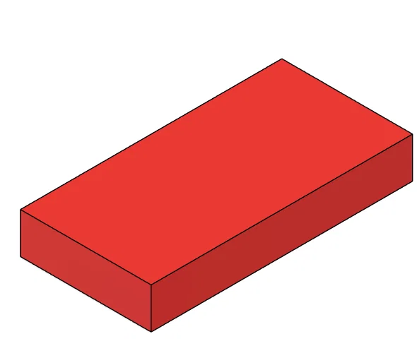 Domino H5 - Khối Domino Cơ Bản Tương Thích Để In 3D - Image 1