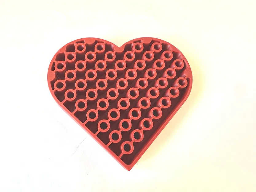 Lego Valentines Heart – Gạch Lego tương thích hình trái tim - Image 2