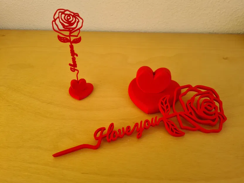 Bông hồng với thân chữ “I love you” - Image 4