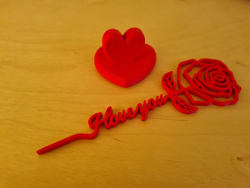 Bông hồng với thân chữ “I love you” - Image 5