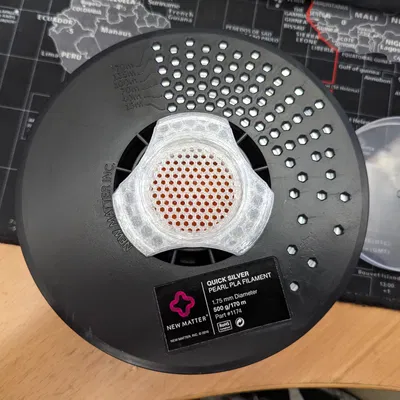 SilicaCore - Hộp hút ẩm gắn trong lỗ cuộn filament