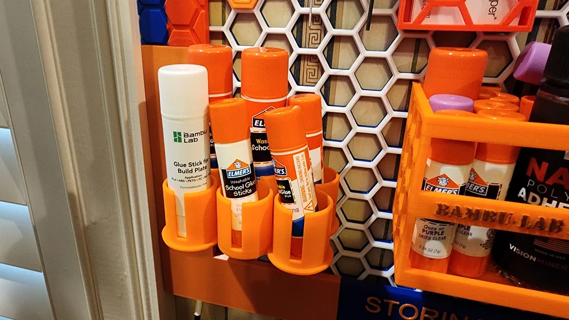 Kệ Giữ Keo Dán Hình Ong 3D (Gluestick Holder) - Image 1