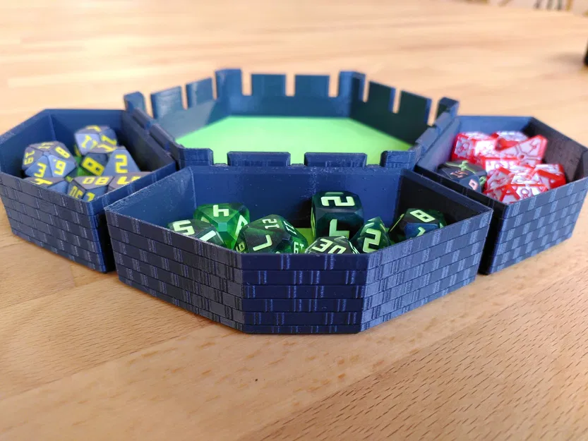 The Hive Hex Tray – Khay xúc xắc lục giác lồng khay nhỏ - Image 2