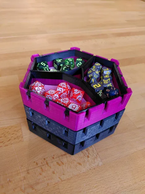 The Hive Hex Tray – Khay xúc xắc lục giác lồng khay nhỏ - Image 3