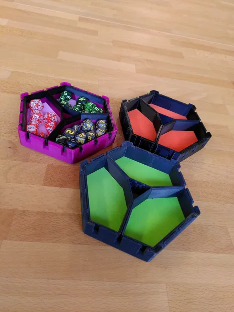 The Hive Hex Tray – Khay xúc xắc lục giác lồng khay nhỏ - Image 4