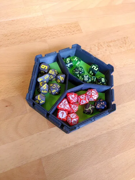 The Hive Hex Tray – Khay xúc xắc lục giác lồng khay nhỏ - Image 5