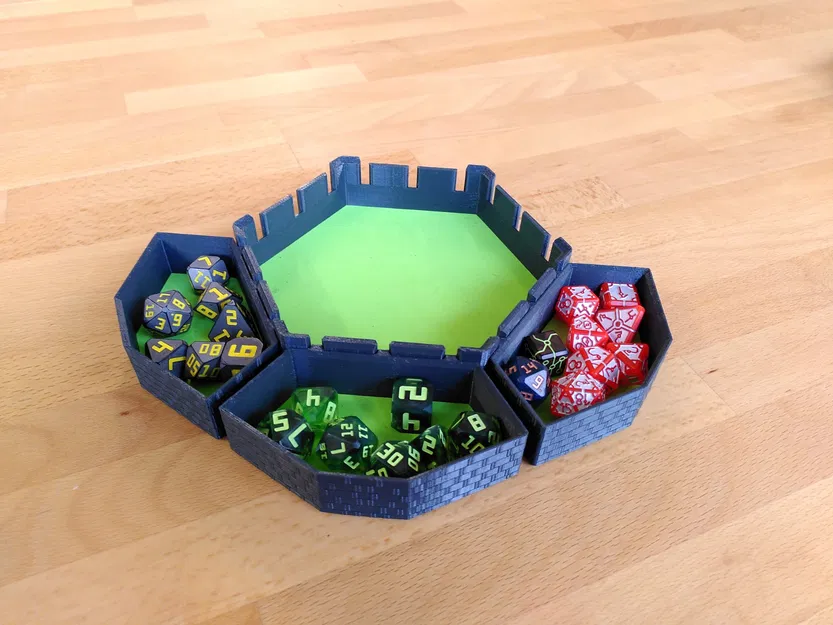 The Hive Hex Tray – Khay xúc xắc lục giác lồng khay nhỏ - Image 6