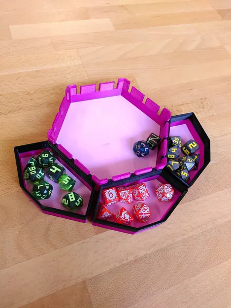 The Hive Hex Tray – Khay xúc xắc lục giác lồng khay nhỏ - Image 7