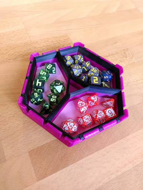 The Hive Hex Tray – Khay xúc xắc lục giác lồng khay nhỏ - Image 8