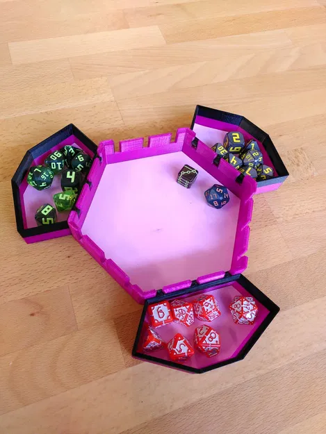 The Hive Hex Tray – Khay xúc xắc lục giác lồng khay nhỏ - Image 9