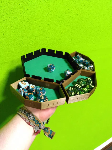 The Hive Hex Tray – Khay xúc xắc lục giác lồng khay nhỏ - Image 10