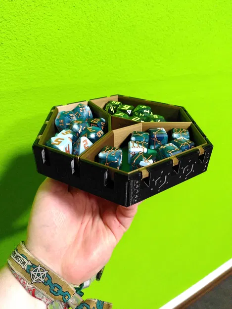 The Hive Hex Tray – Khay xúc xắc lục giác lồng khay nhỏ - Image 12