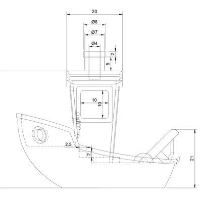 3D Tuggy – Bản thay thế Benchy mã nguồn mở, hình học 100% nguyên bản