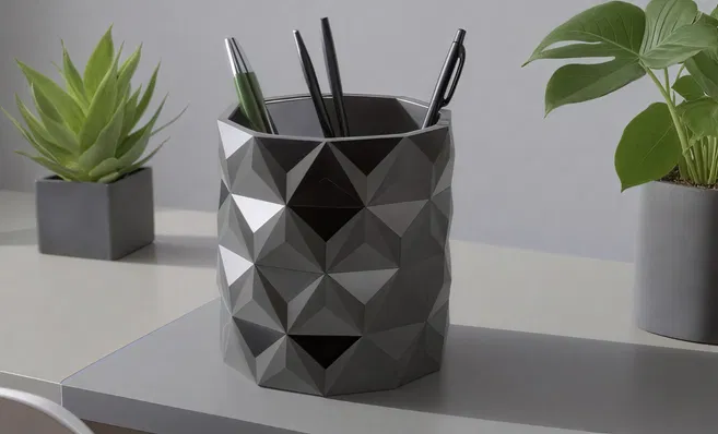 Ống Cắm Bút/Bình Hoa Tối Giản Thiết Kế Hiện Đại - Image 1