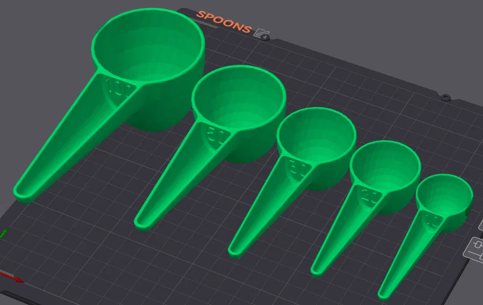 Bộ Muỗng Định Lượng 5 Món (10ml - 100ml) Dùng Cho Nhà Bếp & Thú Cưng - Image 9