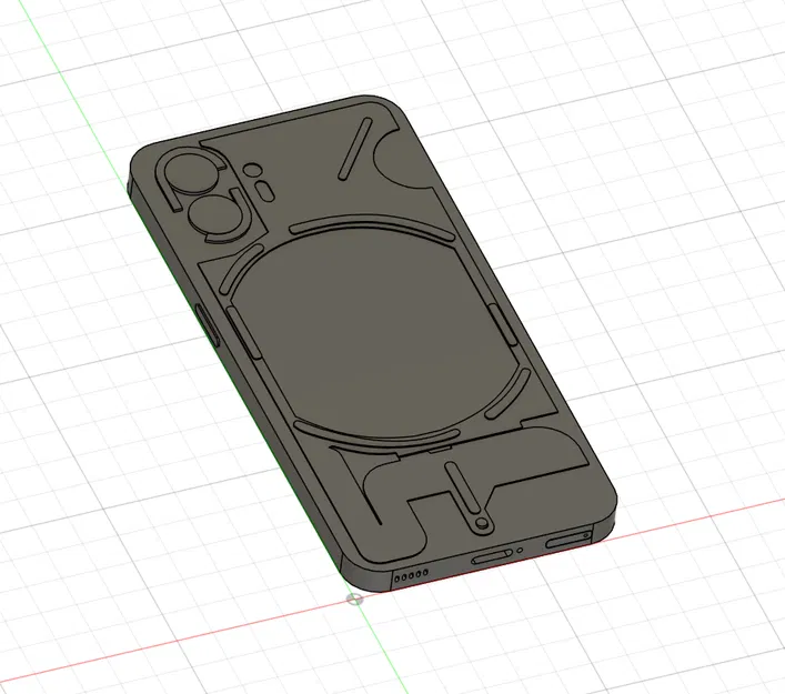 Mô Hình 3D Điện Thoại Nothing Phone (2) Sẵn Sàng In - Image 1