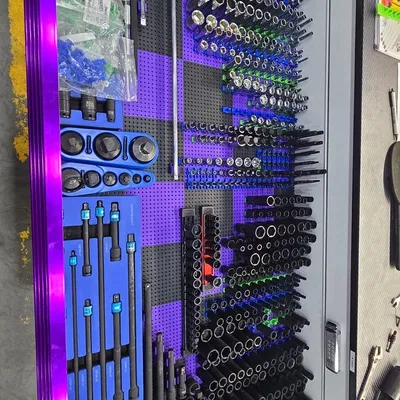 Bộ tool box grid organizer dạng modular cho ngăn kéo & hộp đồ nghề