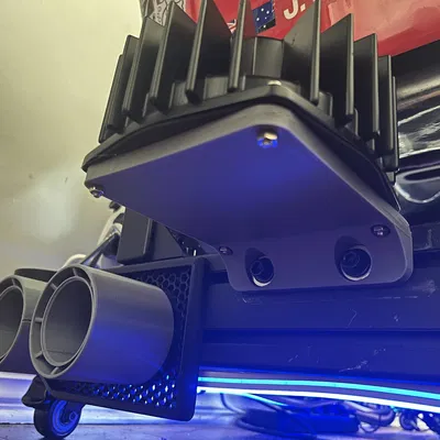 Mount bass shaker cho 8020 simrig (BETTER 8020 simrig bass shaker mount)