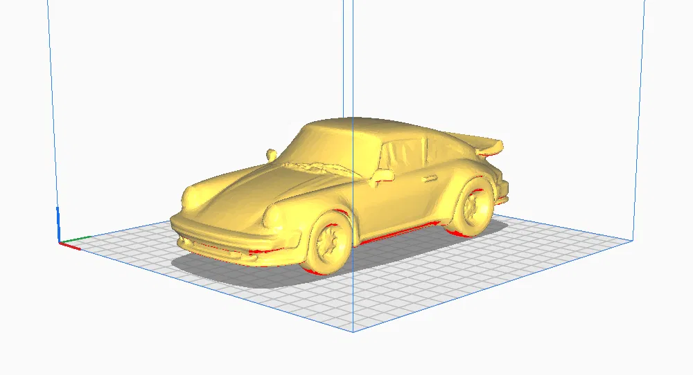 Mô Hình Xe Porsche 930 3D - Tùy Chỉnh Kích Thước - Image 1