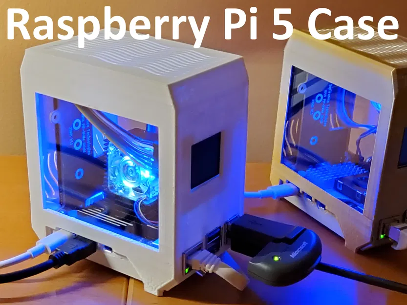 Vỏ case mini tower cho Raspberry Pi 5 - Image 1