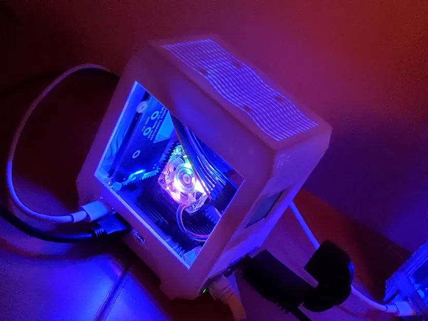 Vỏ case mini tower cho Raspberry Pi 5 - Image 7