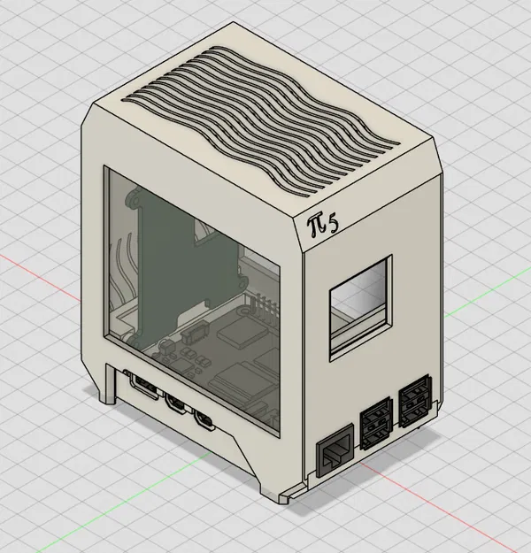 Vỏ case mini tower cho Raspberry Pi 5 - Image 8