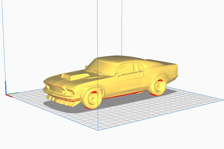Mô Hình Xe Ford Mustang Fastback 1969 Siêu Đẹp - Image 1