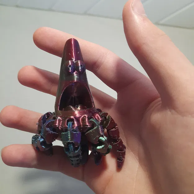 Bạch tuộc Patrick khớp (Articulated Patrick star octopus) - Image 1