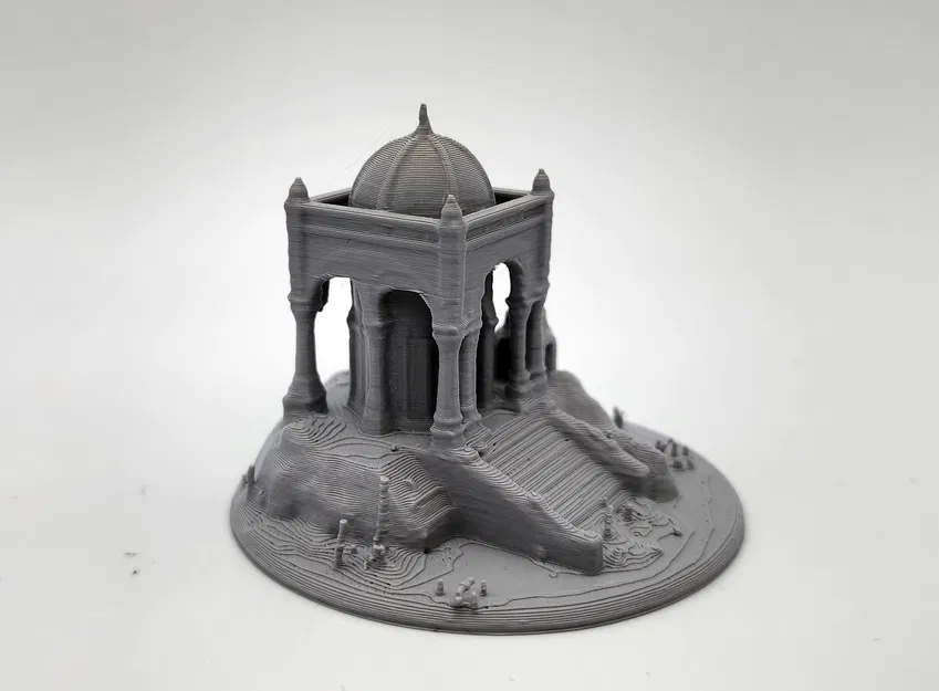 Mô hình thu nhỏ Đền Thờ Sa Mạc (Desert Temple Miniature) - Image 3