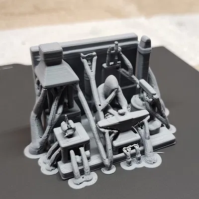 Mô hình thu nhỏ Thợ rèn (Blacksmith Miniature)