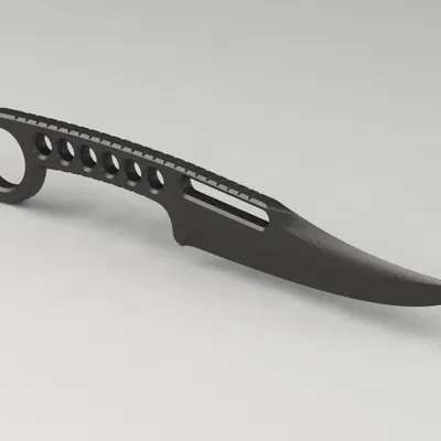Dao Karambit Tự Chế 2 Nửa - Đạo Cụ Cosplay & Trưng Bày