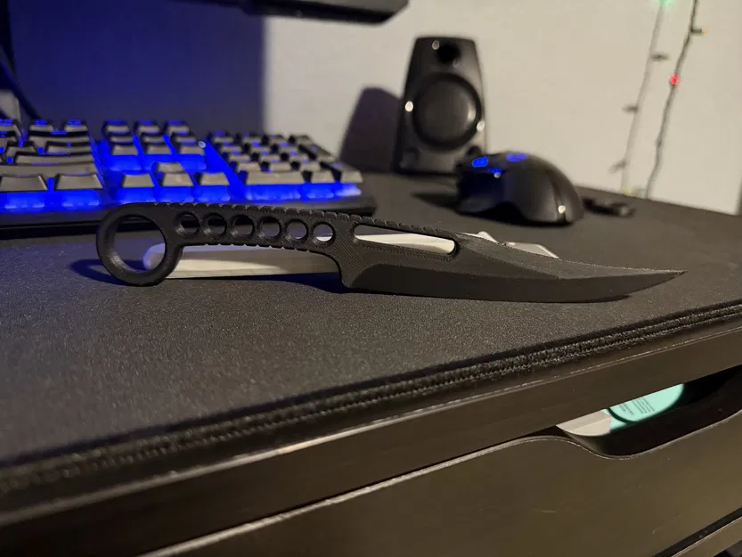 Dao Karambit Tự Chế 2 Nửa - Đạo Cụ Cosplay & Trưng Bày - Image 2