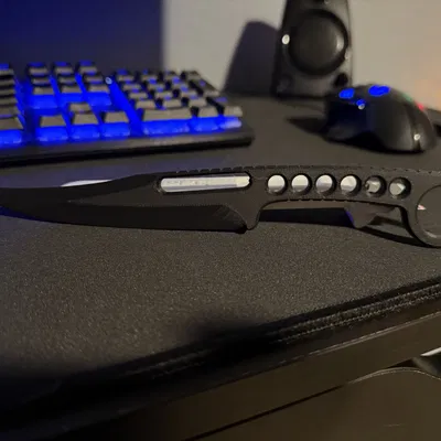 Dao Karambit Tự Chế 2 Nửa - Đạo Cụ Cosplay & Trưng Bày