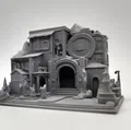Marketplace Miniature – Mô hình cổng vào chợ/hầm ngục (có thể scale) - Thumbnail 3