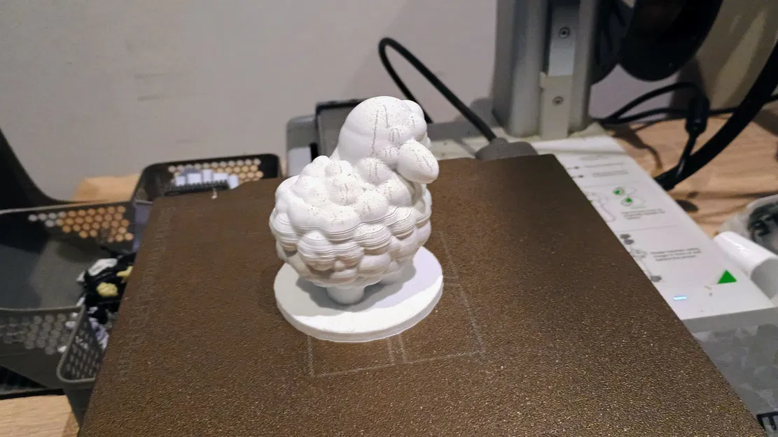 Mô Hình Cừu Con Phục Sinh Dễ Thương Dùng Để In 3D - Image 1